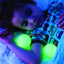 pelotas fluorescentes